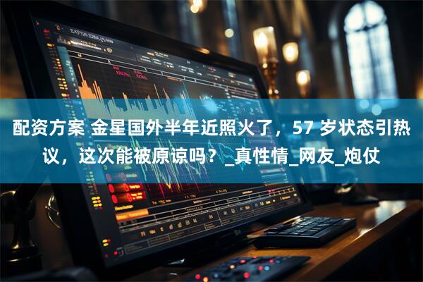配资方案 金星国外半年近照火了，57 岁状态引热议，这次能被原谅吗？_真性情_网友_炮仗