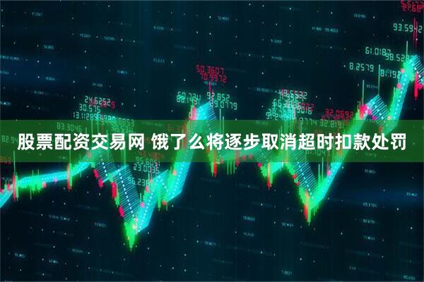 股票配资交易网 饿了么将逐步取消超时扣款处罚